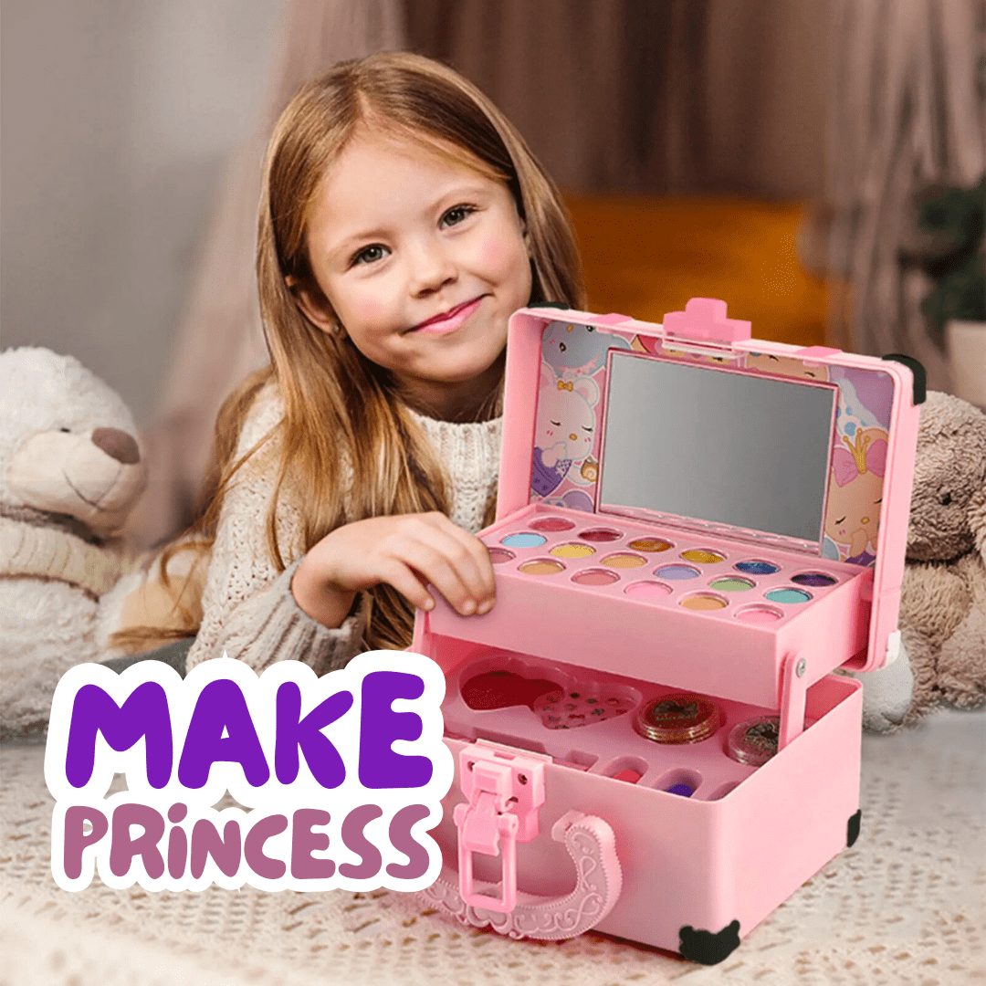Maquilhagem princesa para crianças, maquilhagem, montessori, jogos