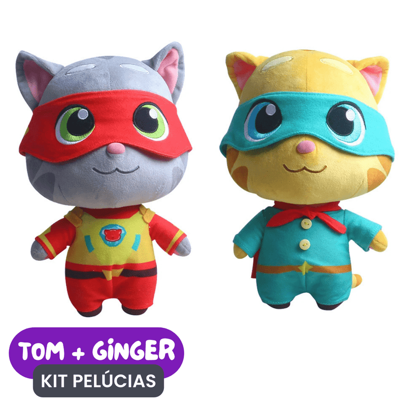 Tom Cat Heroes Pelúcia