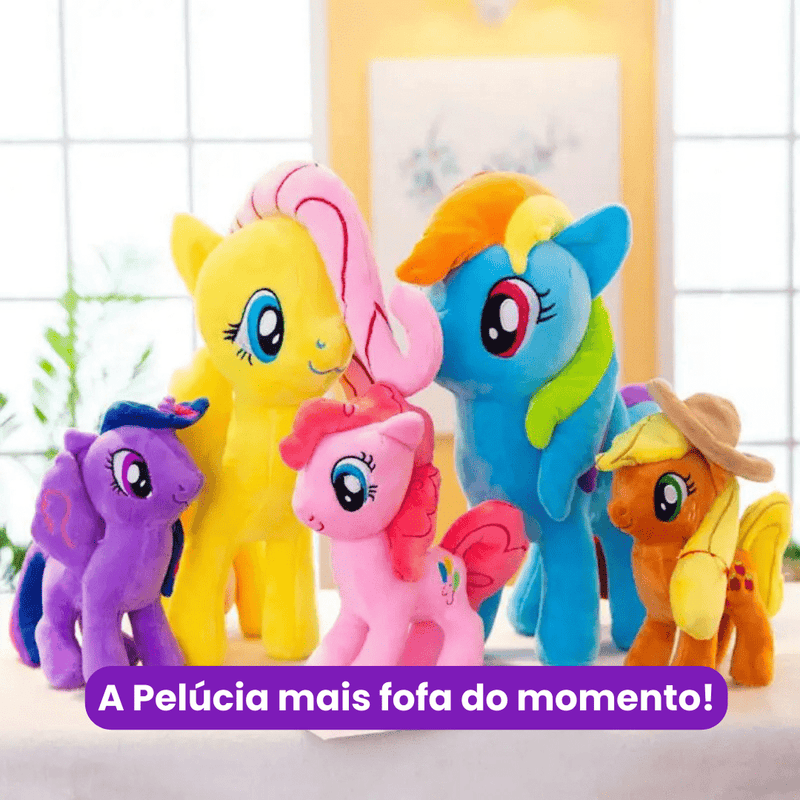 Unicórnio Pelúcia My Little Pony