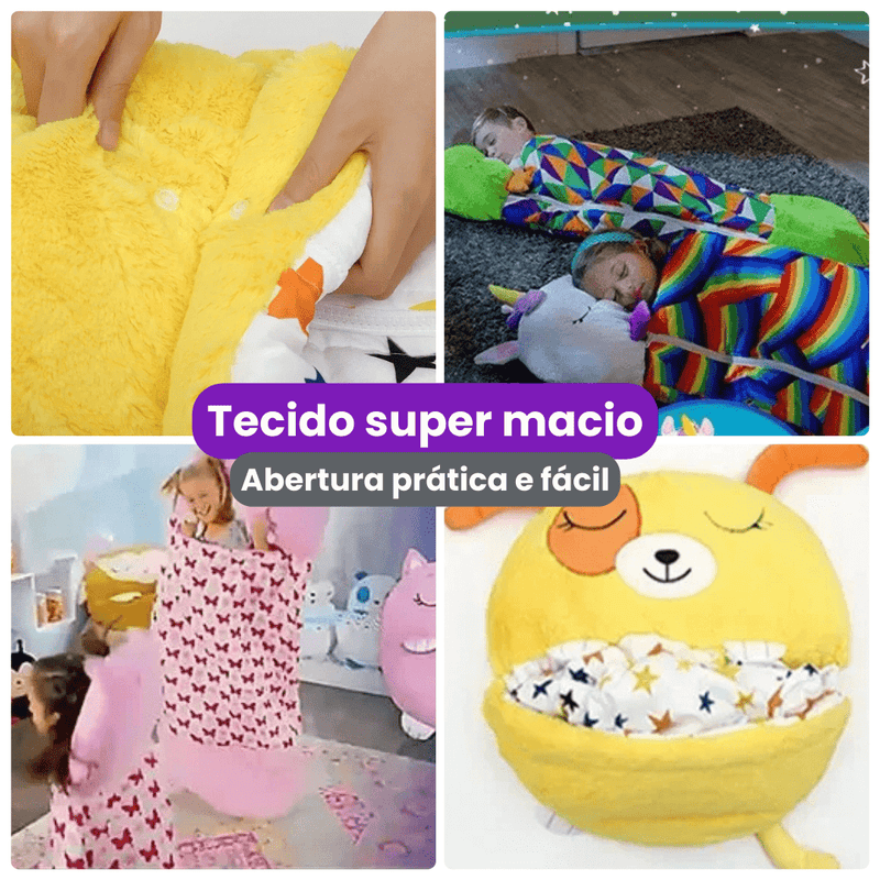 Saco de dormir infantil Bichinhos Fofos