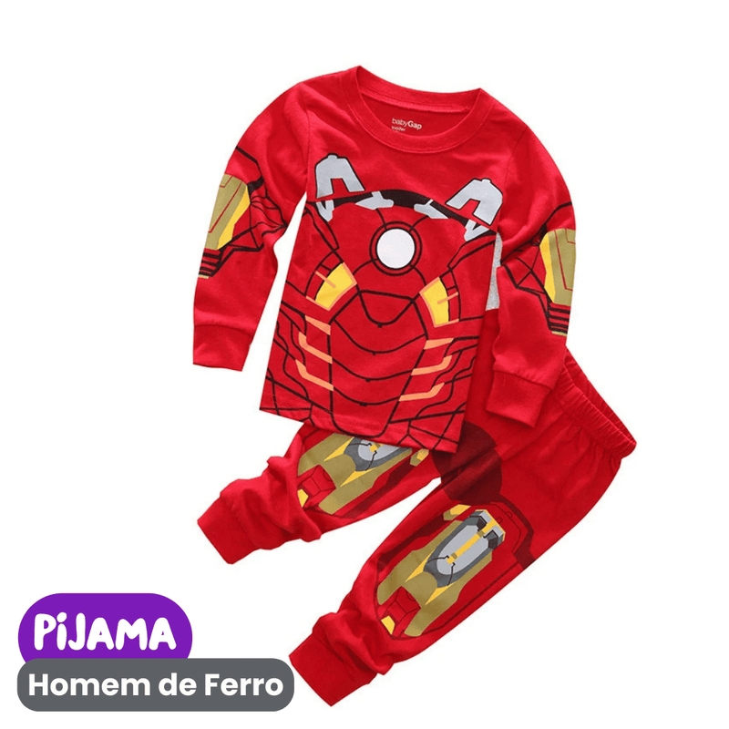 Pijama infantil de Personagens