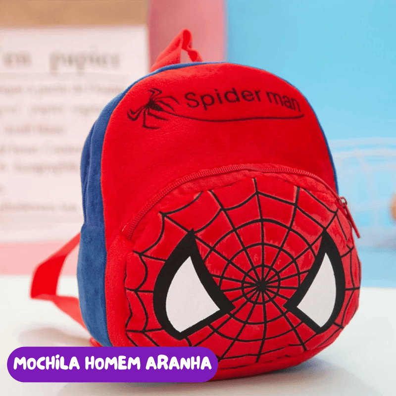 mochila homem aranha