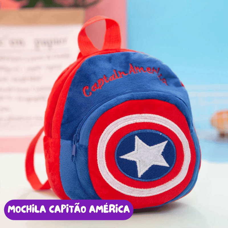 mochila capitao america