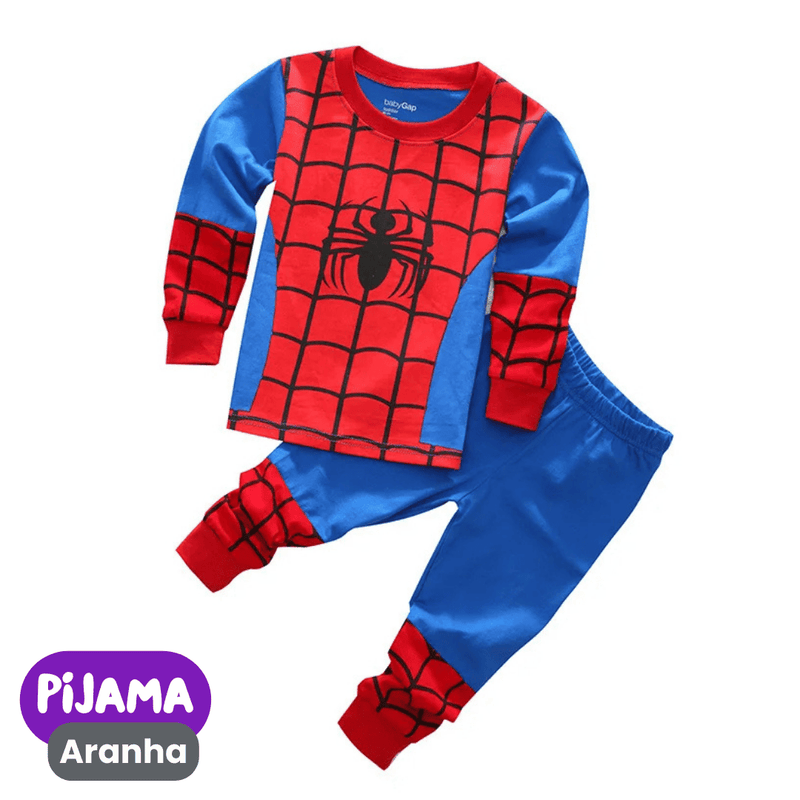 Pijama infantil de Personagens