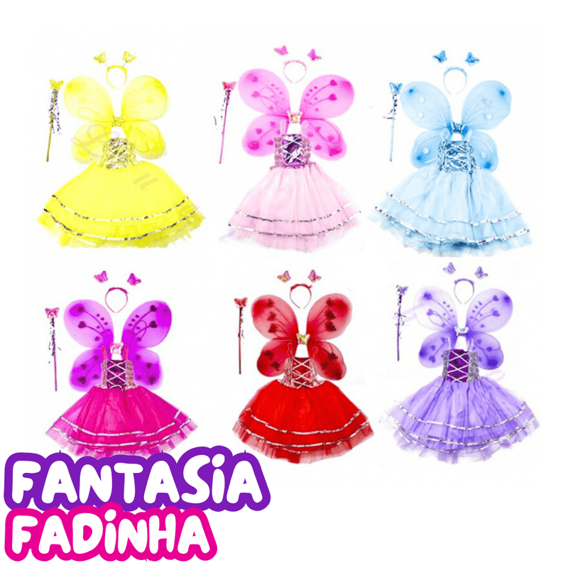 Fantasia Fadinha Infantil