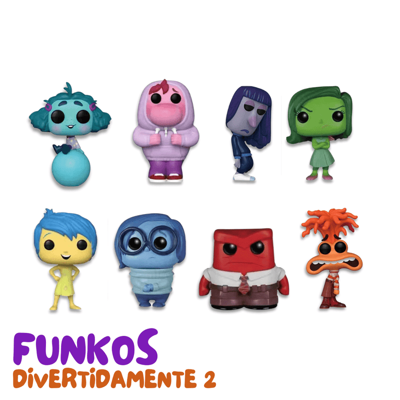 Funko Divertidamente 2 com Kits Promocionais