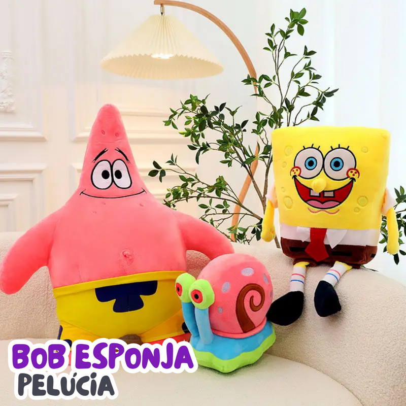 Bob esponja de pelúcia