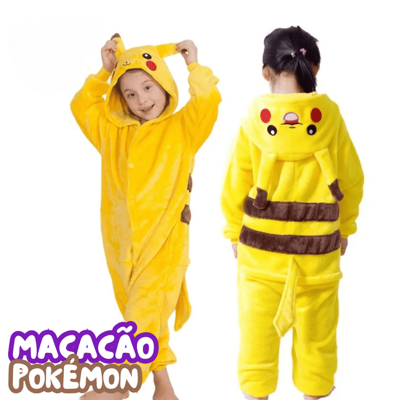 Pijama Macacão Pokémon