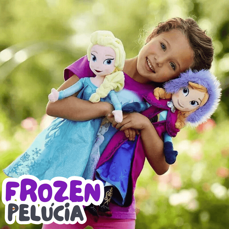 Pelúcias do Olaf, Elsa e Anna - Frozen