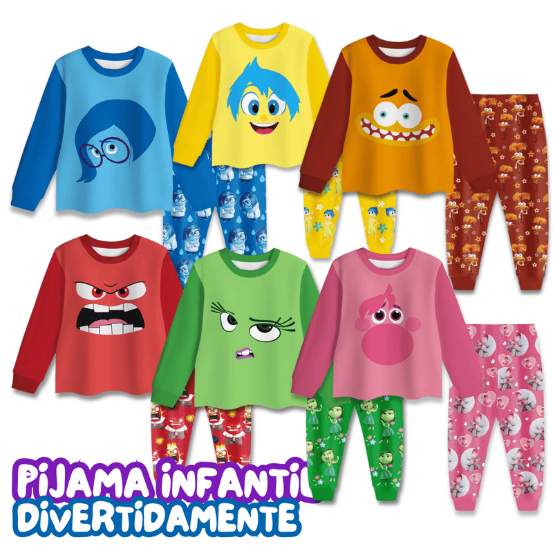 Pijama Infantil Divertidamente 2