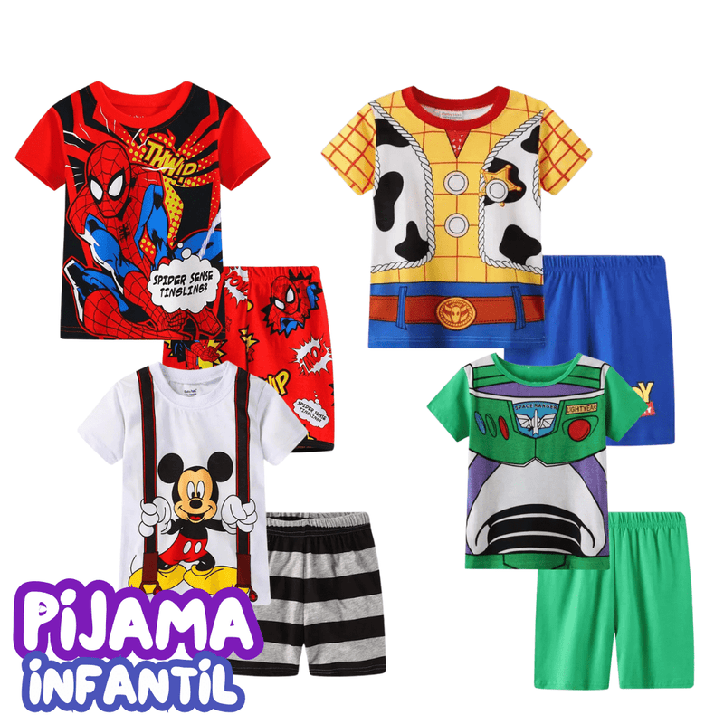 Pijama Infantil com Personagens