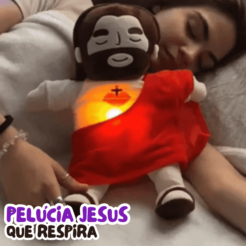 Pelúcia Jesus que Respira