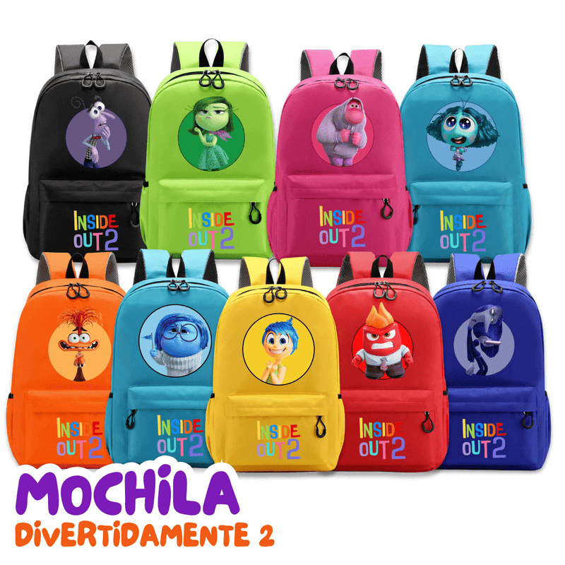 mochila divertida mente