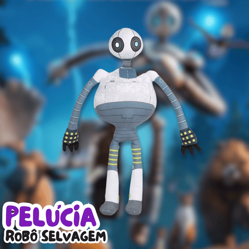 Robô Selvagem Pelúcia Roz