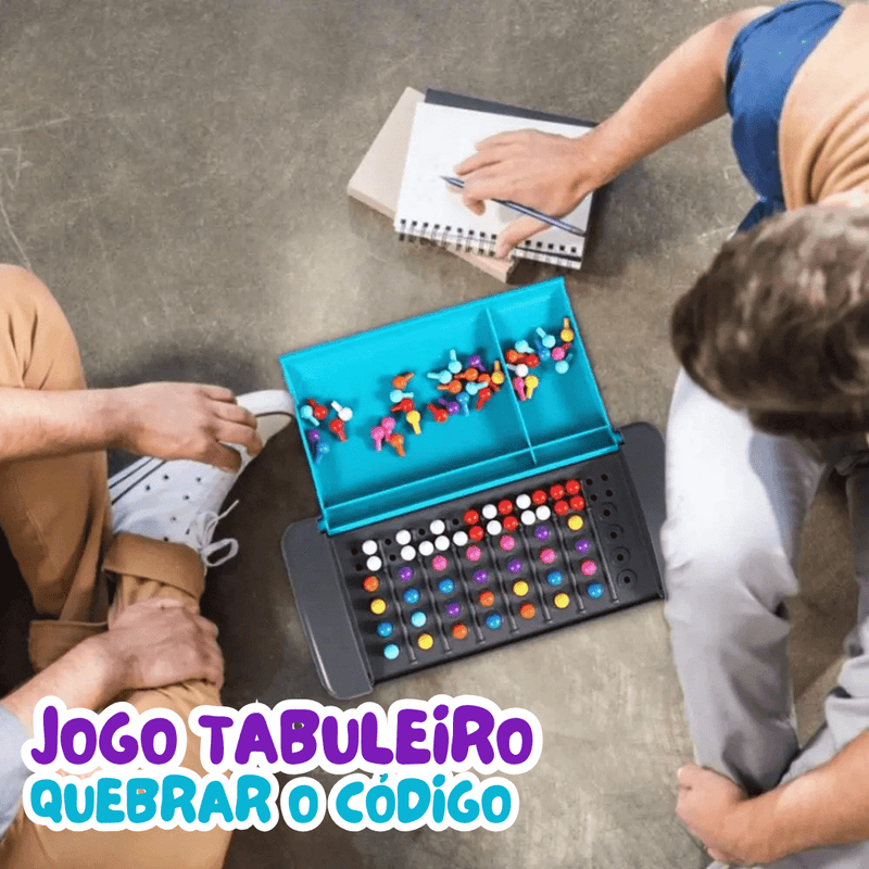 Mini Jogo De Tabuleiro Quebrar o Código Estratégia