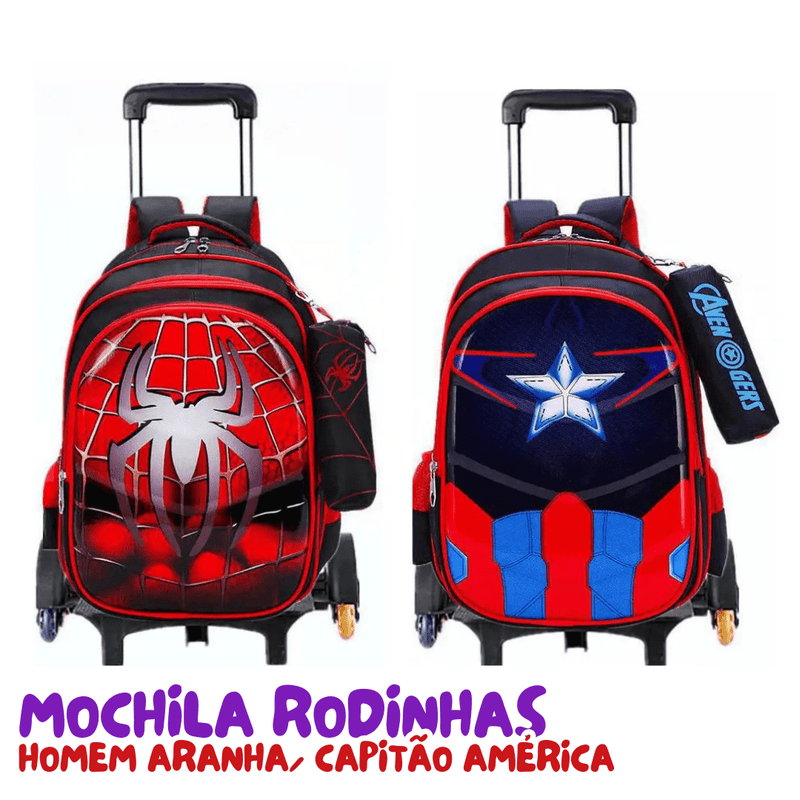 homem aranha mochila