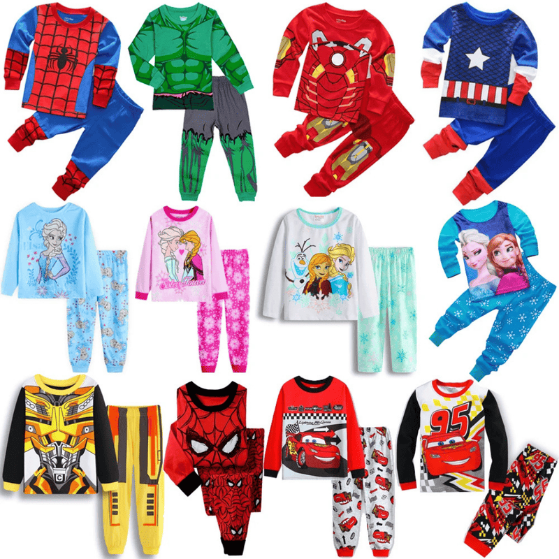 Pijama infantil de Personagens