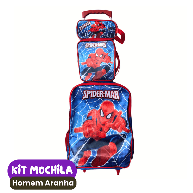 mochila homem aranha