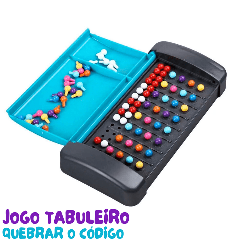 Mini Jogo De Tabuleiro Quebrar o Código Estratégia