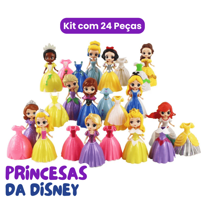 mini princesas disney