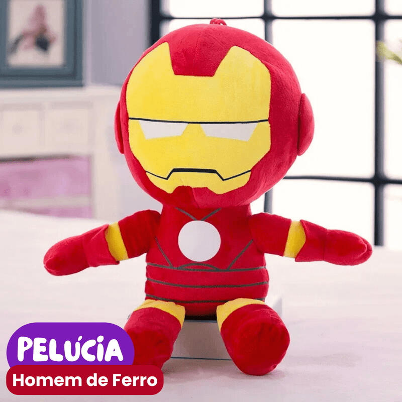 Pelúcia Homem Aranha e Heróis