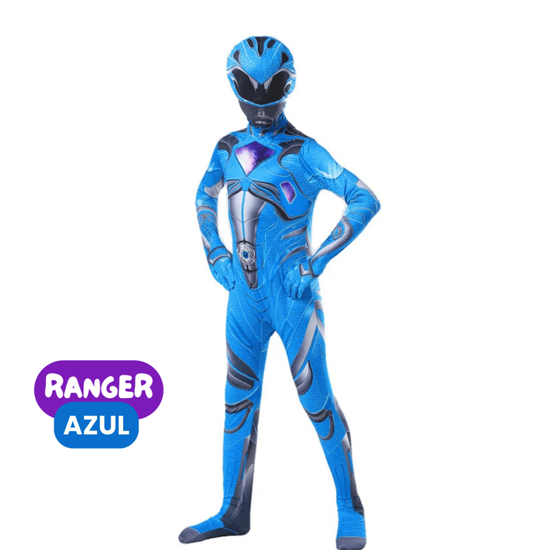 fantasia power ranger azul