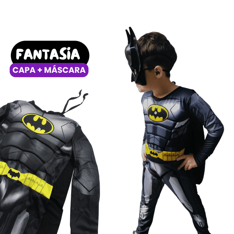 fantasia infantil batman