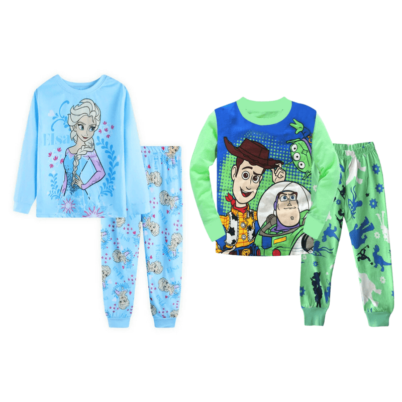 Pijama infantil de Personagens