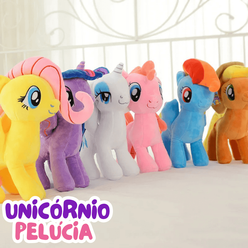 Unicórnio Pelúcia My Little Pony