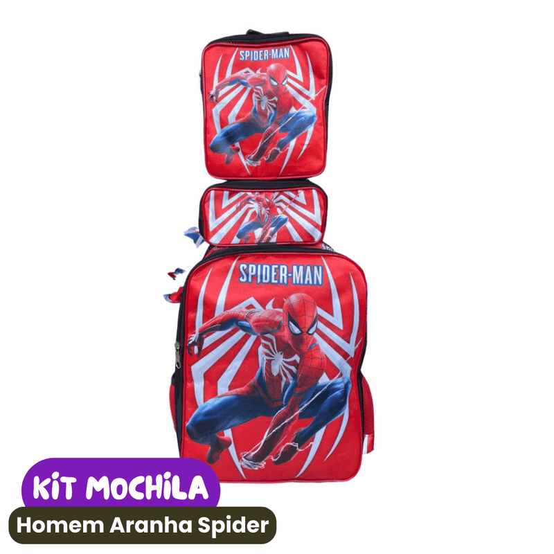 mochila spider man