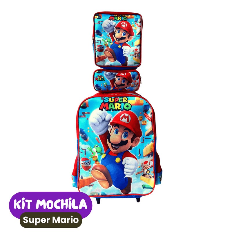 mochila mario bross