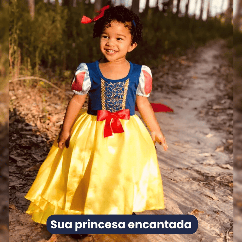 Fantasia infantil Branca de Neve