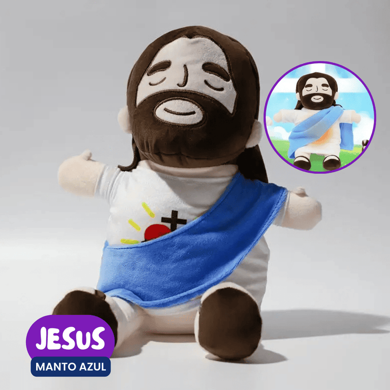 Pelúcia Jesus que Respira