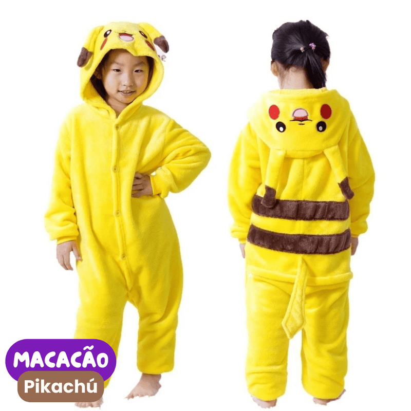 Pijama Macacão Pokémon