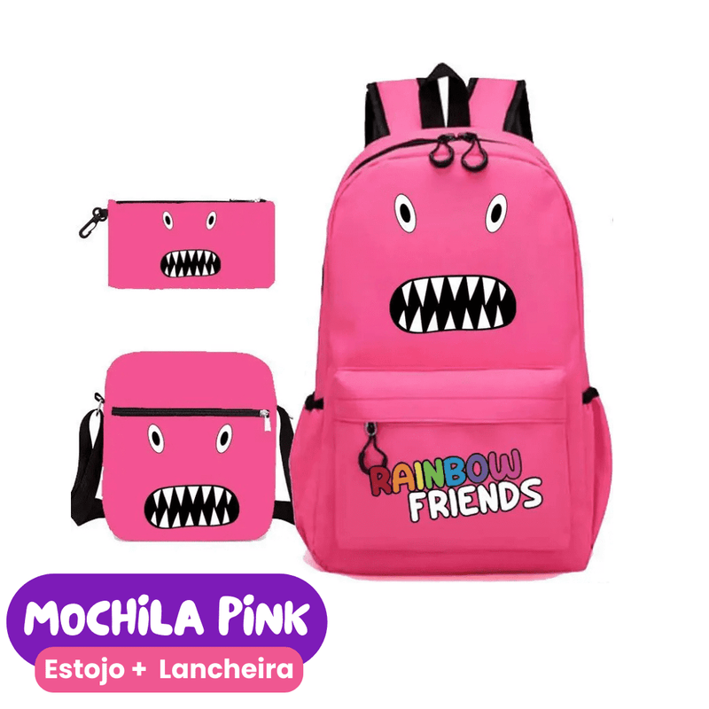 Mochila Rainbow Friends Kit Completo