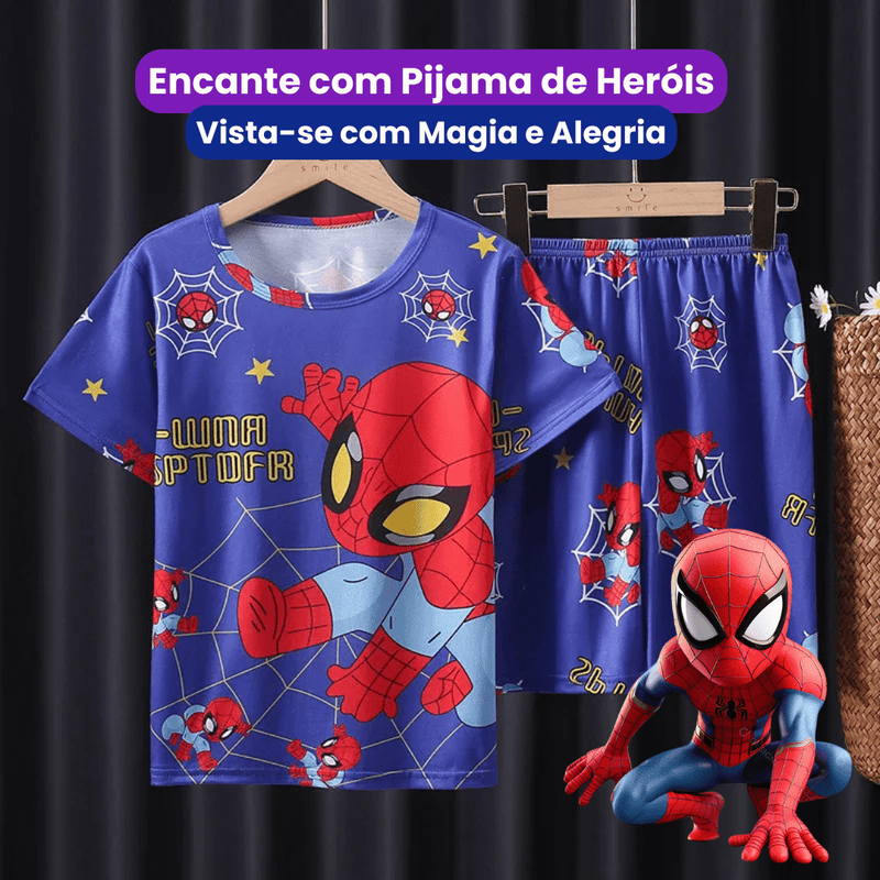 Pijama Infantil do Stitch e Personagens