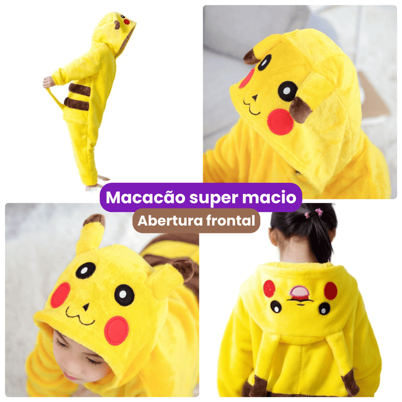 Pijama Macacão Pokémon