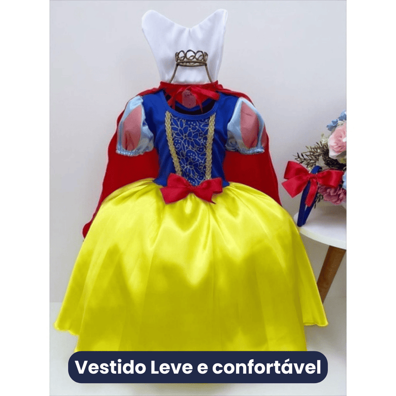 Fantasia infantil Branca de Neve