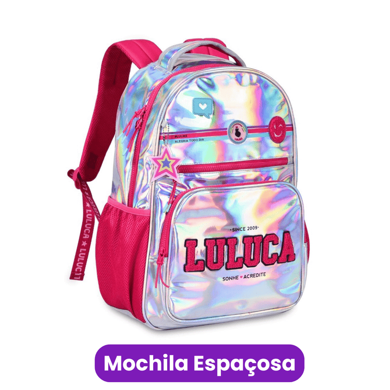 Mochila Luluca Kit Completo Exclusivo