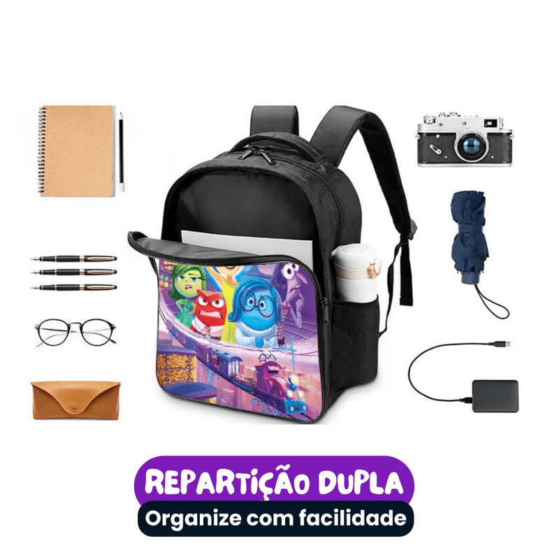 Mochila Divertidamente [Compre a Mochila e GANHE O ESTOJO]