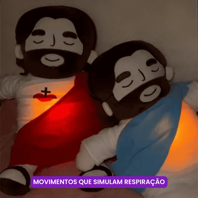 Pelúcia Jesus que Respira