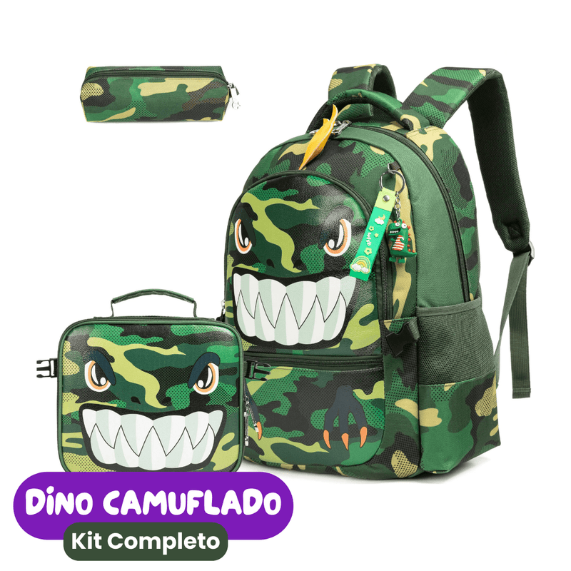 mochila dinossauro 