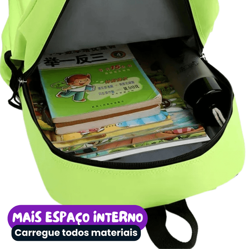 Mochila Divertidamente [Compre a Mochila e GANHE O ESTOJO]