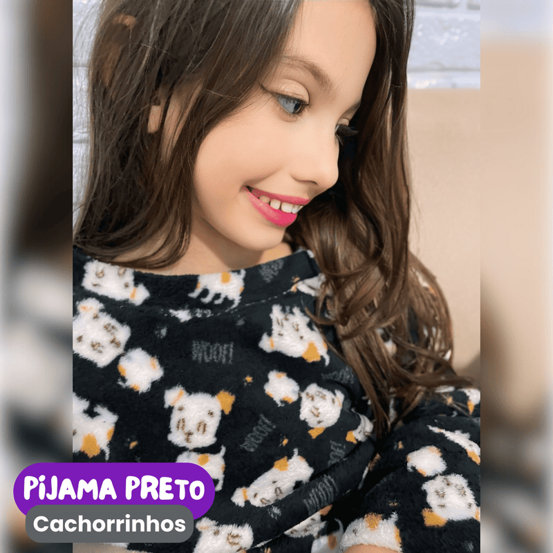 Pijama Infantil Soft Quentinho