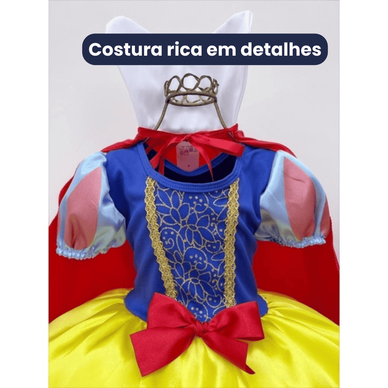 Fantasia infantil Branca de Neve