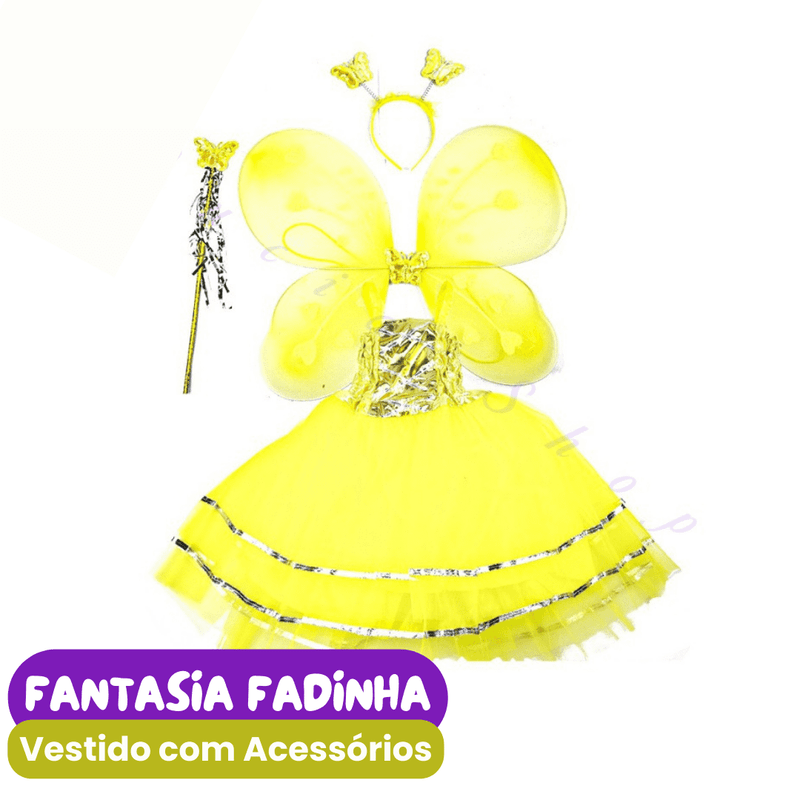 Fantasia Fadinha Infantil