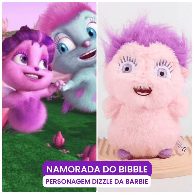 Bibble Pelúcia Fofinha da Barbie