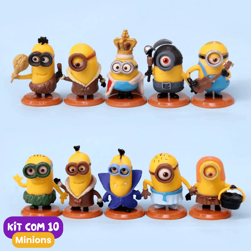 Bonecos Minions - Meu Malvado Favorito 4