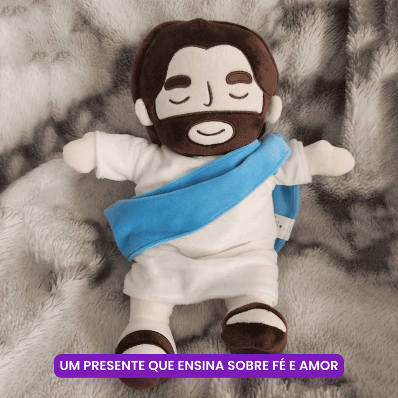 Pelúcia Jesus que Respira
