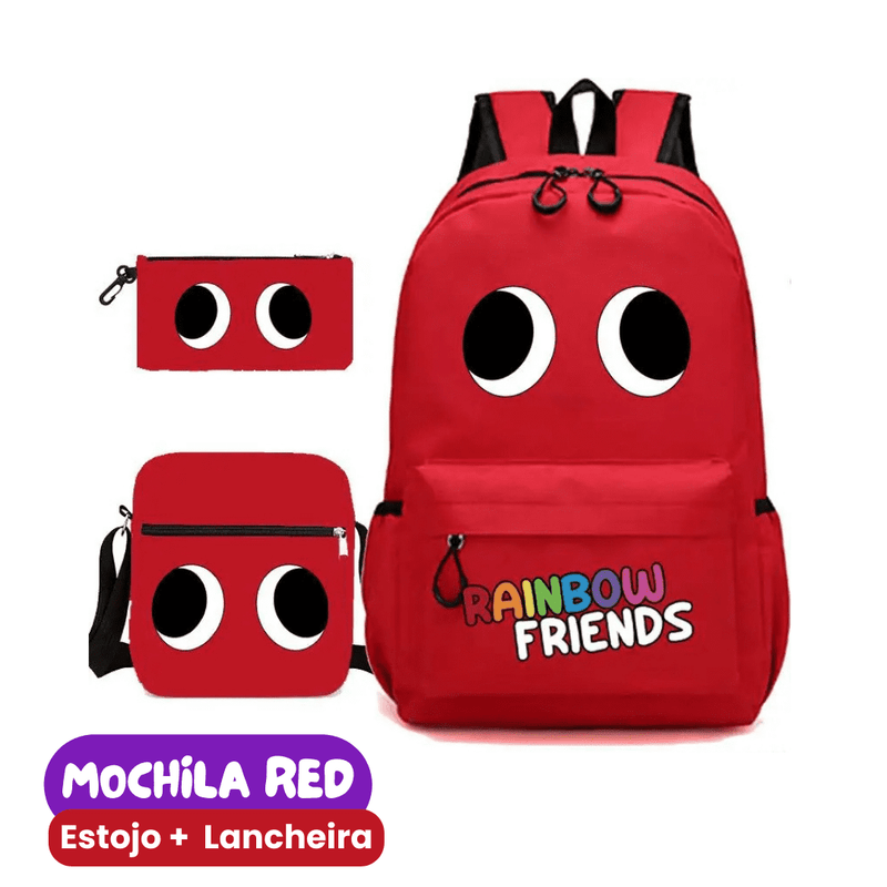 Mochila Rainbow Friends Kit Completo